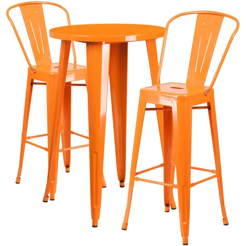 Cubano Bar Height Bistro Patio Set 