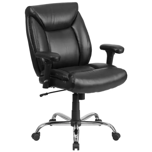 Helios Big and Tall Leather Office Chairs 