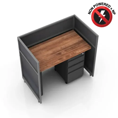  Industrial Office Desk 42H 1pack Fixed Non Powered