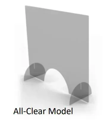  Desk Screens All Clear