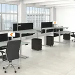 Corner Curvlinear Work Surface 72W x 30D x 48D 4Pack