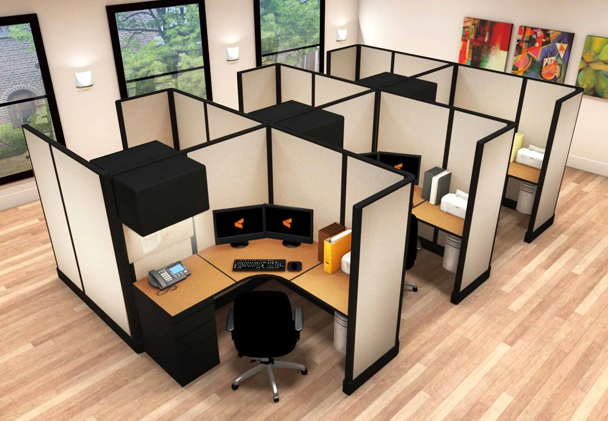 O2 Medium Size Cubicles
