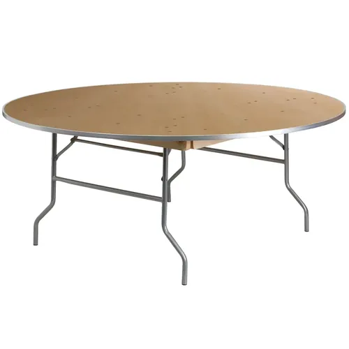 Bennett Round folding banquet table 72 Inch