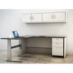 Ezra Adjustable Office Desk 72W x 84D