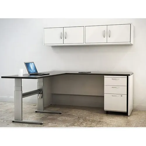 Ezra Adjustable Office Desk 72W x 84D