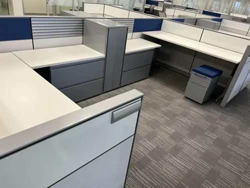 Herman Miller Canvas 7x7 Used Cubicles
