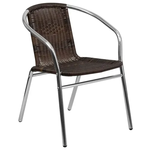 Monty Rattan Back Chair 