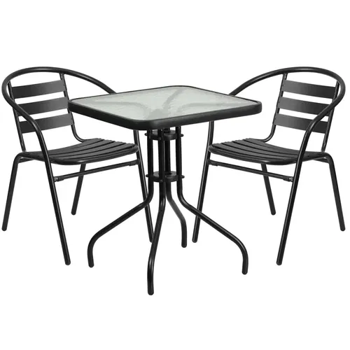 Monty Aluminum Patio Set 24 Inch