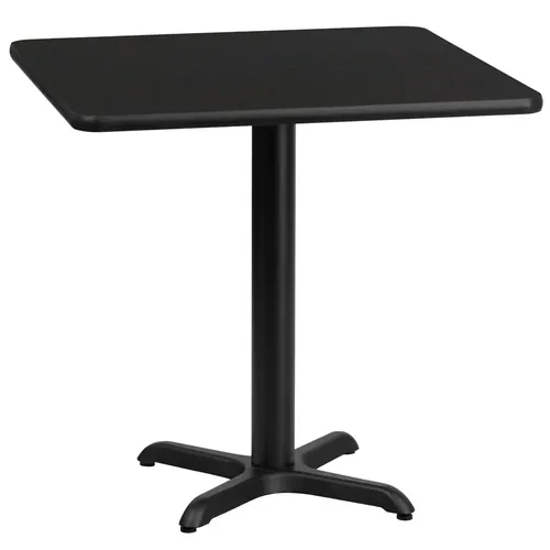 Molokai 30 Inch Square Metal Dining Table 