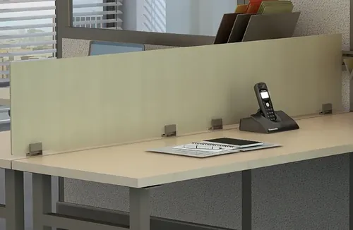 Fragment Clamp on Desk Dividers 14H