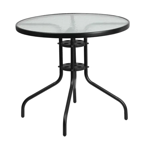 Daniela 31.5 Inch Round Outdoor Restaurant Table 