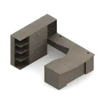 Geneva Contemporary Office Desk 72W x 102D