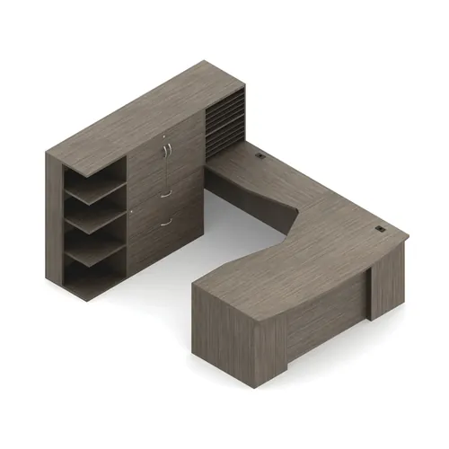 Geneva Contemporary Office Desk 72W x 102D