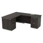 Black Tie Office Desk With Drawers 66W x 78D