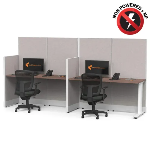  Cubicle Desk Straight 2pack Non Powered