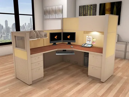 AIS Matrix Cubicle System 6x6 50-66H