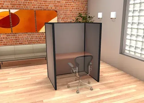  Office Partition Panels 66H U Shape Single
