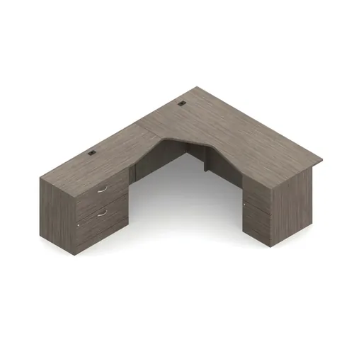 Geneva L Shaped Office Desks 90W x 72D