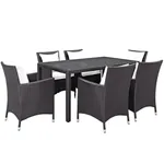 Lona 7 Piece Outdoor Dining Sets 