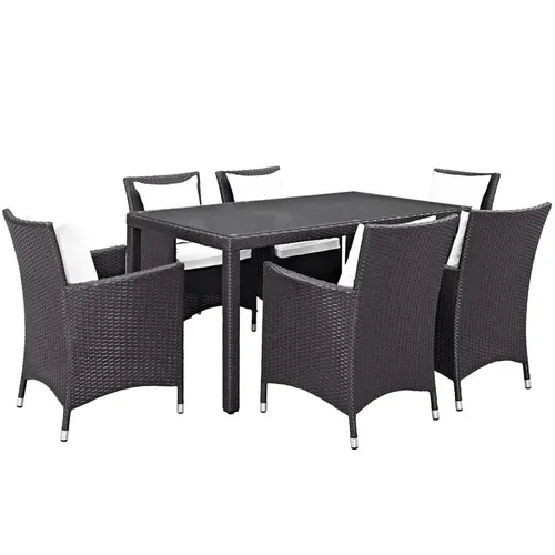 Lona 7 Piece Outdoor Dining Sets 