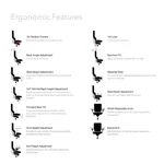  Ergonomic Tall Office Chair 
