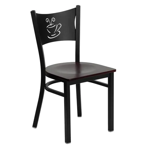 Matias Coffee Back Casual Dining Chair 