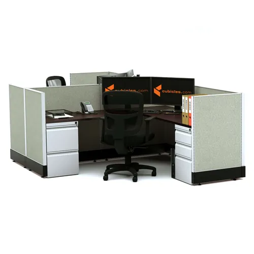  System Furniture 39H 2pack Cluster Powered 