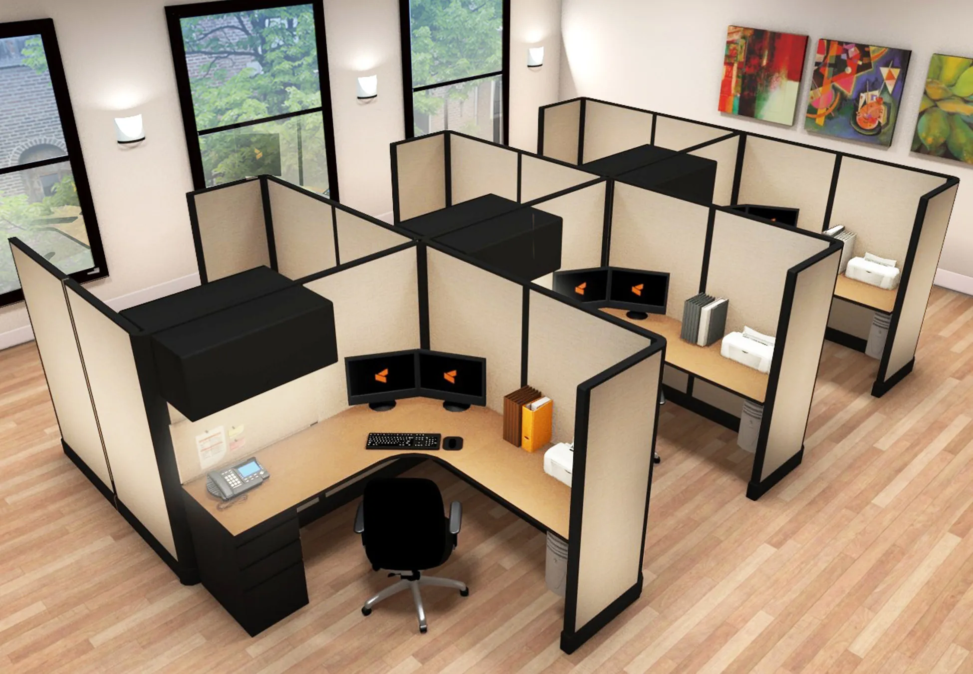 O2 Medium Size Cubicles
