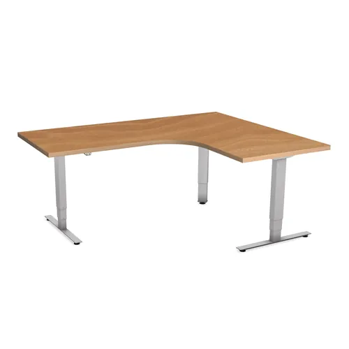  Sit Stand Desk Corner 72W x 30D Right
