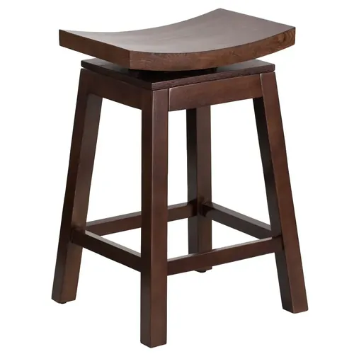 Romano Saddle Seat Bar Stool 