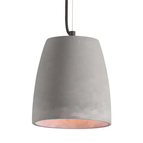 Iskra Grey Drum Lampshade 