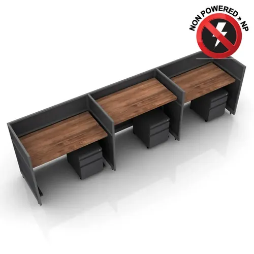  Industrial Office Desk 42H 3pack Sit and Stand NP