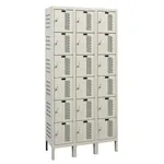  Ventilated Lockers 3W 6T