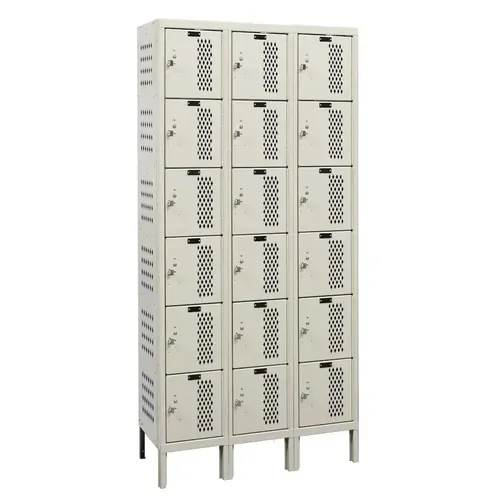  Ventilated Lockers 3W 6T